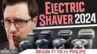 Best Electric Shaver 2024 ► 8 Devices Comparison || Braun VS. Philips  Reviews "Made in Germany"