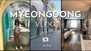 SEOUL VLOG 2022: Myeongdong & Hotel28 Room Tour