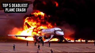 top 5 deadliest plane crash in the world || Webcastic Tv