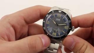 Oris Divers 65 Deauville Blue 733.7707.4065 Luxury Watch Review