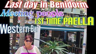 BENIDORM / WESTERN SALOON BAR / DRINKS / PAELLA / SHOPPING