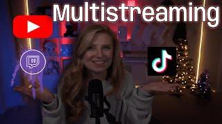 How to multistream to Twitch and YouTube or TikTok in OBS studio for FREE
