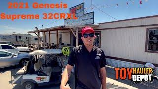 Genesis Supreme 32CRXL | Toy Hauler Depot