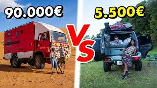 4x4 aménagé à 5500€ VS camion à 90 000€ #vanlife