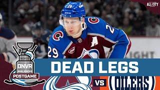 Colorado Avalanche offense goes dry in loss to Edmonton Oilers