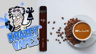 Elux Bar - Espresso (Genuine First Impressions) - Hardened Vapour!