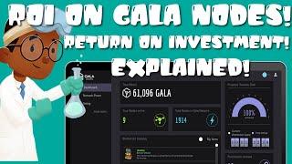 GALA NODES - EARN $$ ROI ON GALA NODES, HOW MUCH DO I MAKE, HOW TO RUN A NODE!