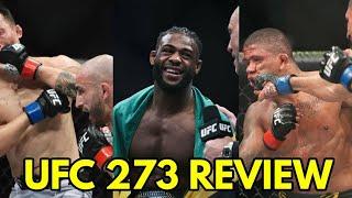 UFC 273 Highlights and Review