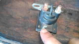 Simple wiring for toggle switch and push button start