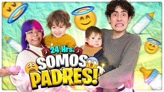 24 HORAS SIENDO PAPAS DE DOS BEBES | Susy Mouriz