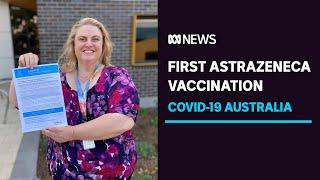 South Australian doctor receives first AstraZeneca vaccination in Australia | ABC News