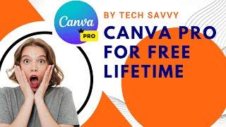 CANVA PRO FREE LIFETIME | 2023 UPDATE