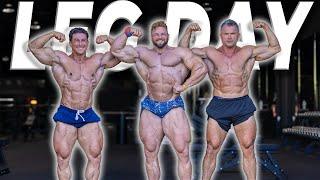 INSANE Leg Day with Sadik Hadzovic | The Workout That Builds Championship Legs