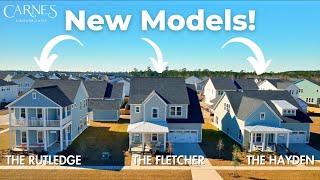 FIRST LOOK! 3 Gorgeous New Model Homes Unveiled in Carnes Crossroads!