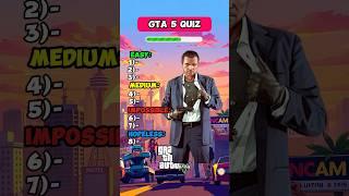 Only a GTA 5 Lover can name all these Characters! #shorts #quiz #trivia