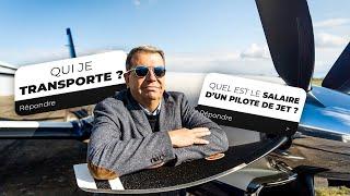 Salaire, célébrités, et pannes en plein vol... Je vous dis TOUT sur la vie de pilote de jet privé !