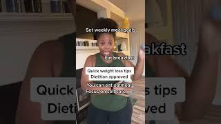 Quick weight loss tips #dietitian #nutritiontips #weightloss #healthylife #healthylifestyle #healthy