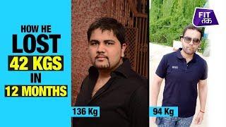 My Weight Loss Journey: Losing 42 Kgs in 12 Months | Fat To Fit | Fit Tak