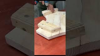 Unique Curved Wooden Furniture Part 1 #woodworking #shorts #woodwork #woodworker #wood