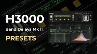 H3000 Band Delays Mk II Presets Demo