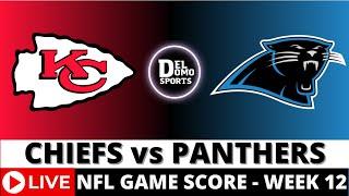 Kansas City Chiefs vs Carolina Panthers Live - NFL Week 12 - Game Score Play-by-Play - NOV 24, 2024