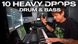 10 HEAVY DROPS | Crazy DRUM AND BASS Presets!