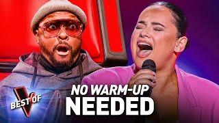 These talents are CRUSHING IT from the first note in the Blind Auditions of The Voice