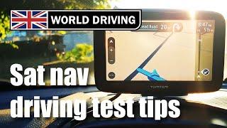 2025 UK Driving Test Tips - Sat Nav - What You Need to Know