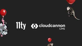 Big Announcement: Eleventy and @CloudCannon!