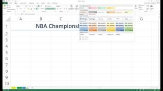 Excel 2016 Tutorial Part. 1