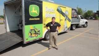 Mobile Repair Service for Mower Maintenance at Moe's Outdoor Equipment & Supplies (2012)