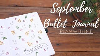 2021 September Bullet Journal Plan with Me | September Bujo | September Setup | Simple Bujo Theme