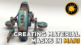 Mari Hard Surface Texturing for Beginners Full Course Part 2: Building Basic Materials & Masks