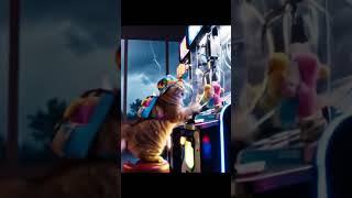 Orange cat slays arcade games and viral dances!