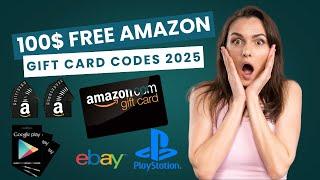 100$ Free Amazon Gift Card Codes 2025 That Actually Work!