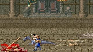 황금도끼 최고난이도 액스 원코인 노다이 노데미지 노매직 클리어(Golden Axe Hardest axe 1cc No Death No Damage No Magic Clear)
