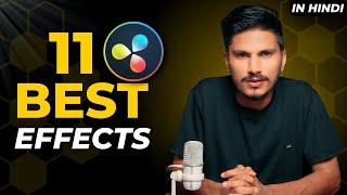 11 Best Davinci Resolve 19 Effects in Hindi | Davinci Resolve Tutorial in Hindi | Ajay K Meena