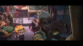 [ARCANE S2 SPOILER] What Ekko's time travel looked like to everyone else