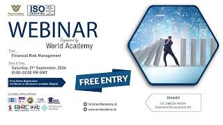 FREE Webinar on Financial Risk Management