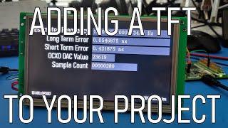 SDG #162 Easily adding a Colour TFT to your electronics project