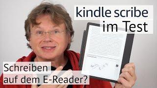 Kindle Scribe im Test: Schreiben auf dem E-Reader?