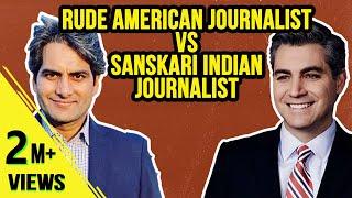 Rude American Vs Sanskari Indian Journalists! -  Ep54 #TheDeshBhakt