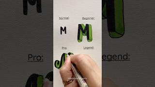 Which is your favorite? #shorts #nhuandaocalligraphy #lettering