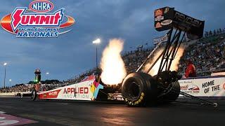 2024 NHRA Summit Nationals | Top Fuel Night Qualifying Q2 | Norwalk, OH