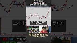 타이밍을 재고 또 재다가 결국 투자가 다 꼬여버리게 된다