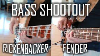 Bass Shootout - Rickenbacker 4003 vs. Fender American Performer Jazzbas