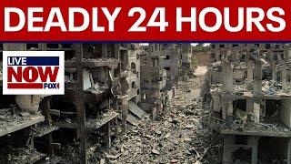 RPT: Israel attacks Hamas and Gaza Strip killing 58 Palestinians
