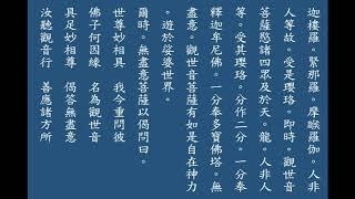 普門品讀誦