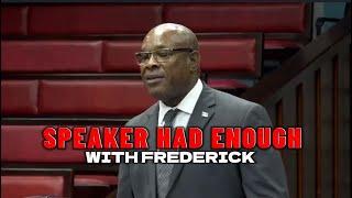 Speaker Clashes with Richard Frederick in St. Lucia Parliament