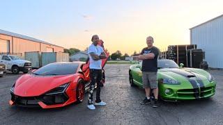 WE FINALLY GOT TO RIDE TOGETHER LAMBORGHINI VS DODGE VIPER